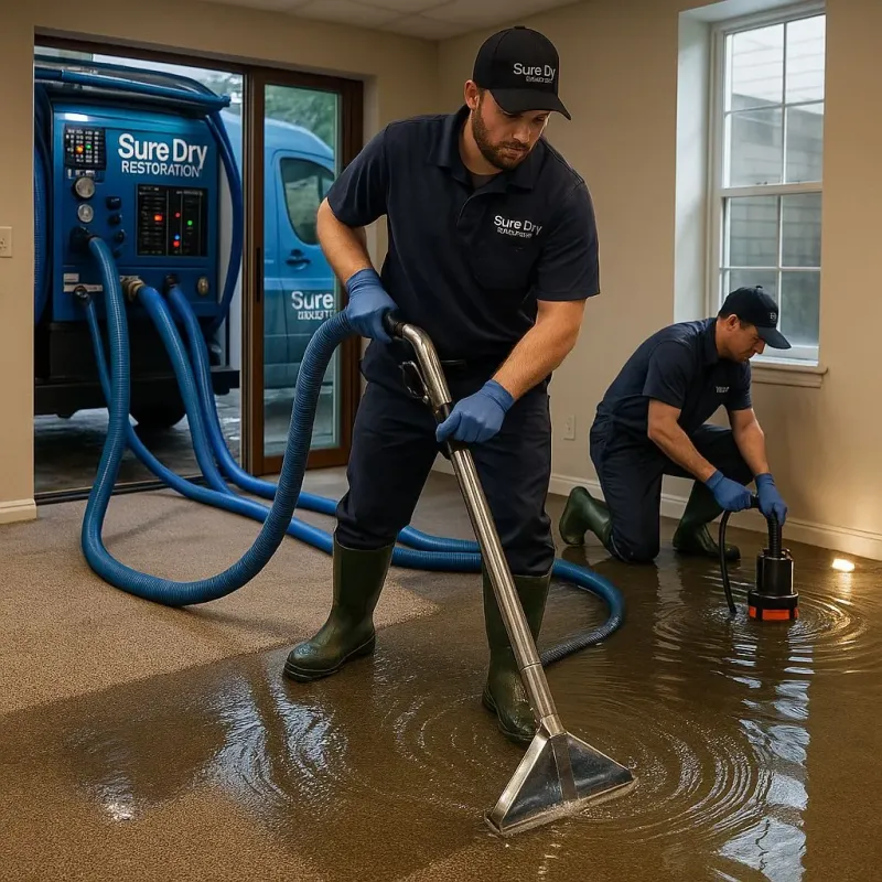 Water Extraction and Removal process in Silver Springs Shores, FL